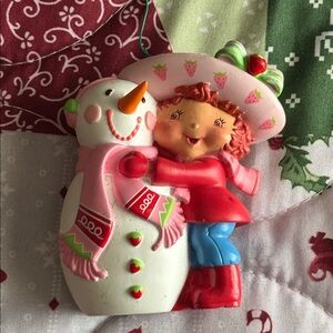 Strawberry Shortcake, 2004, Vintage, Christmas, Tree Ornament